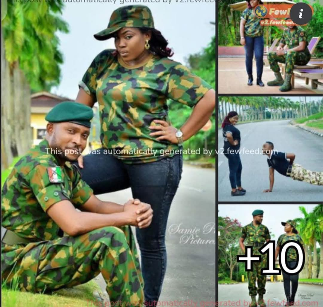 Drama as Two military colleagues marry each other..