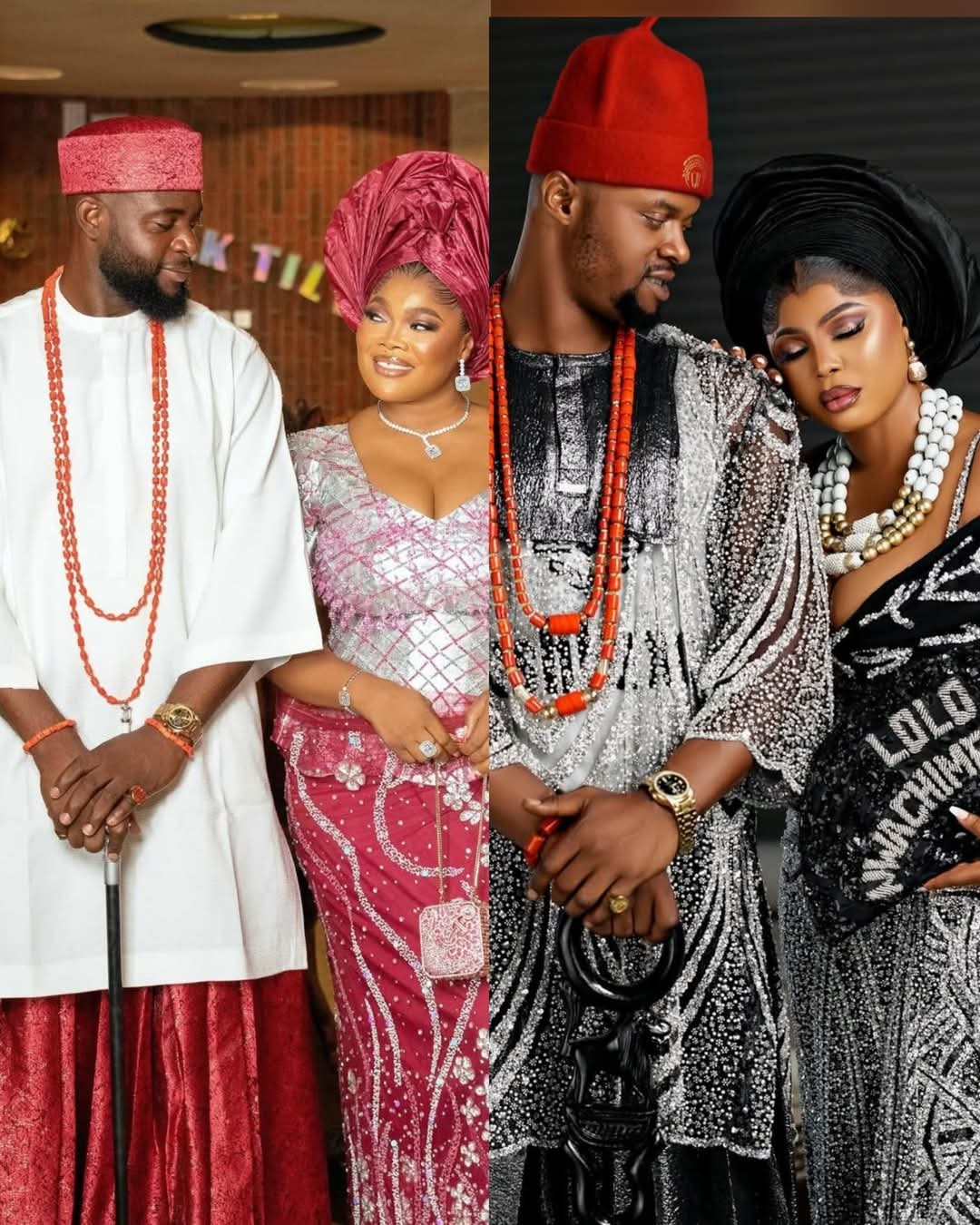Drama as Fans drag Actress Ruby Ojiakor and Evans Okoro