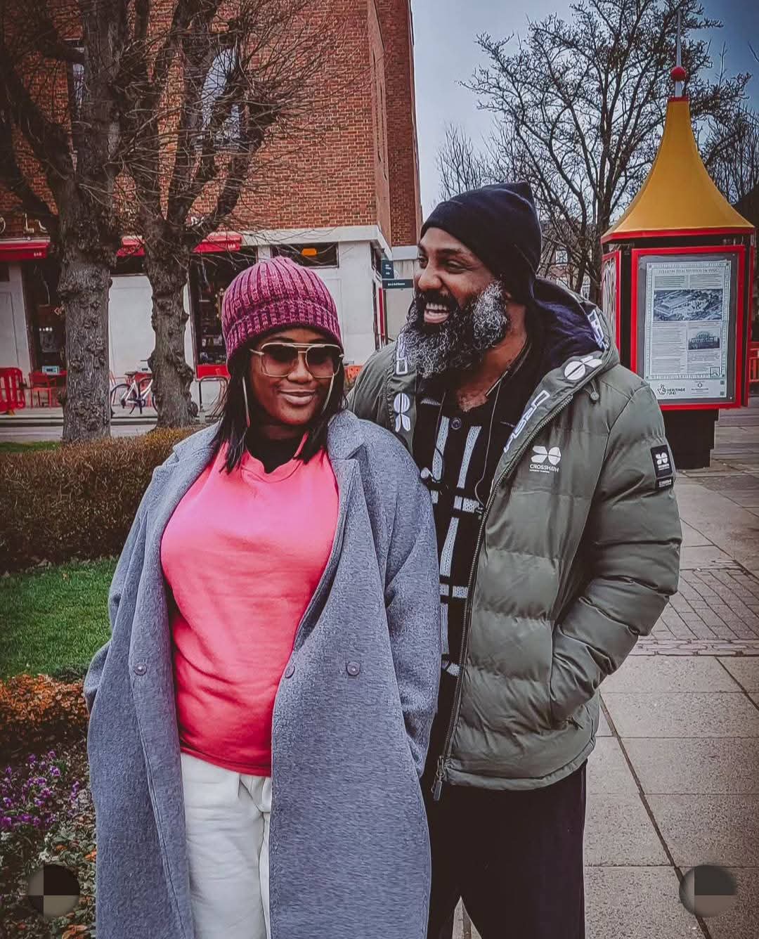 Nigerian Actor, Ifeanyi Kalu celebrates his wife.