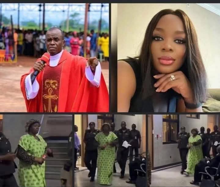 Drama as Fr.Mbaka drags Nigerian Woman. 