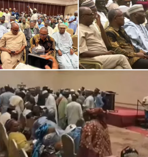 Drama as Jigawa delegates disrupt Coalition meeting. 