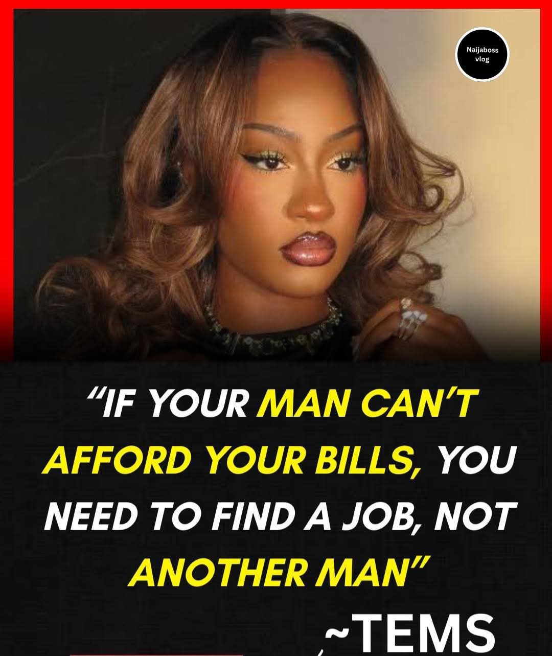 Drama as Nigerian Singer, Tems blasts lazy Women. 