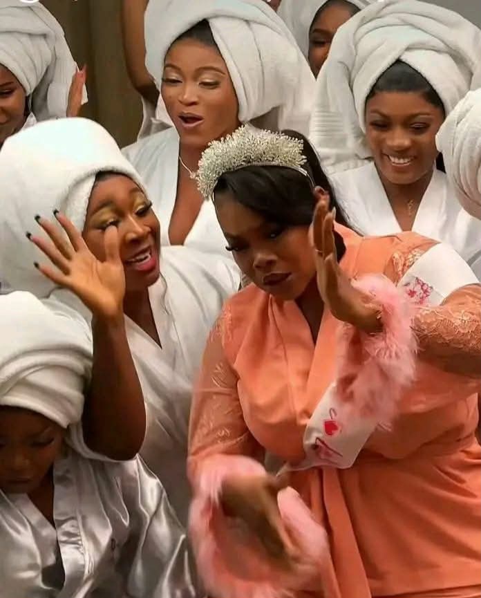 Actress Ruby Ojiakor and her bridal shower.