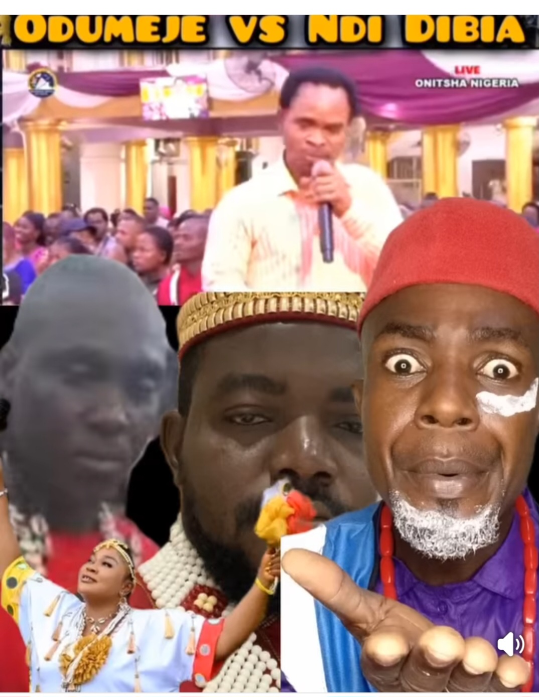Drama as Nigerians dig out old prophesy of Nigerian Dibias and Ezenwanyi.