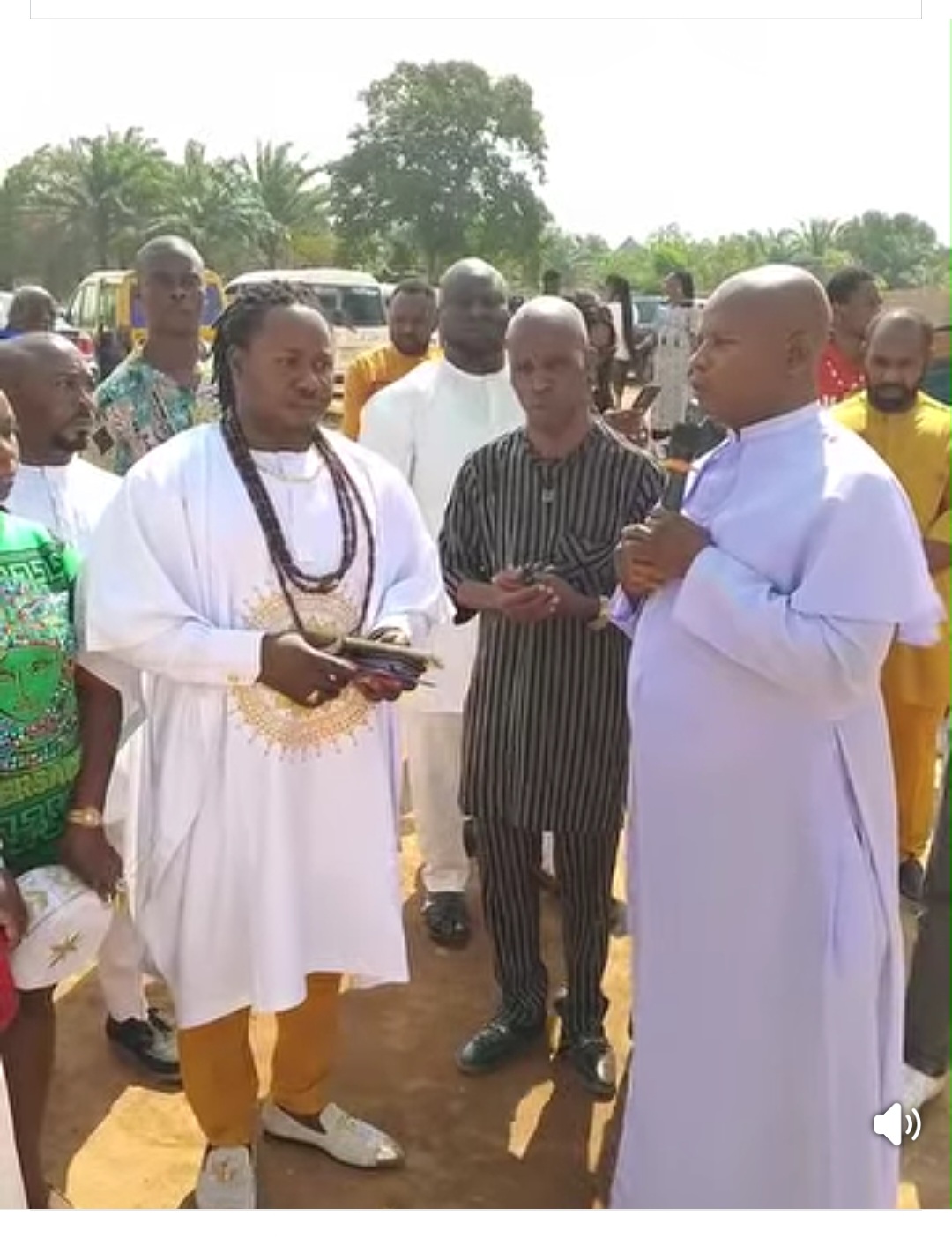 Ezeagu Saga: Rev. Fr opens Hotel built by Native doctor,  friend to Ezeani. 