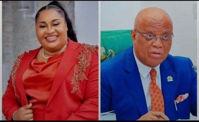 Drama as the daughter of Akwa Ibom Governor accuses her father.