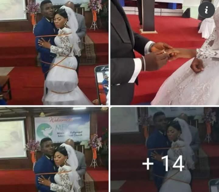 Drama as Nigerian Man marries by force.