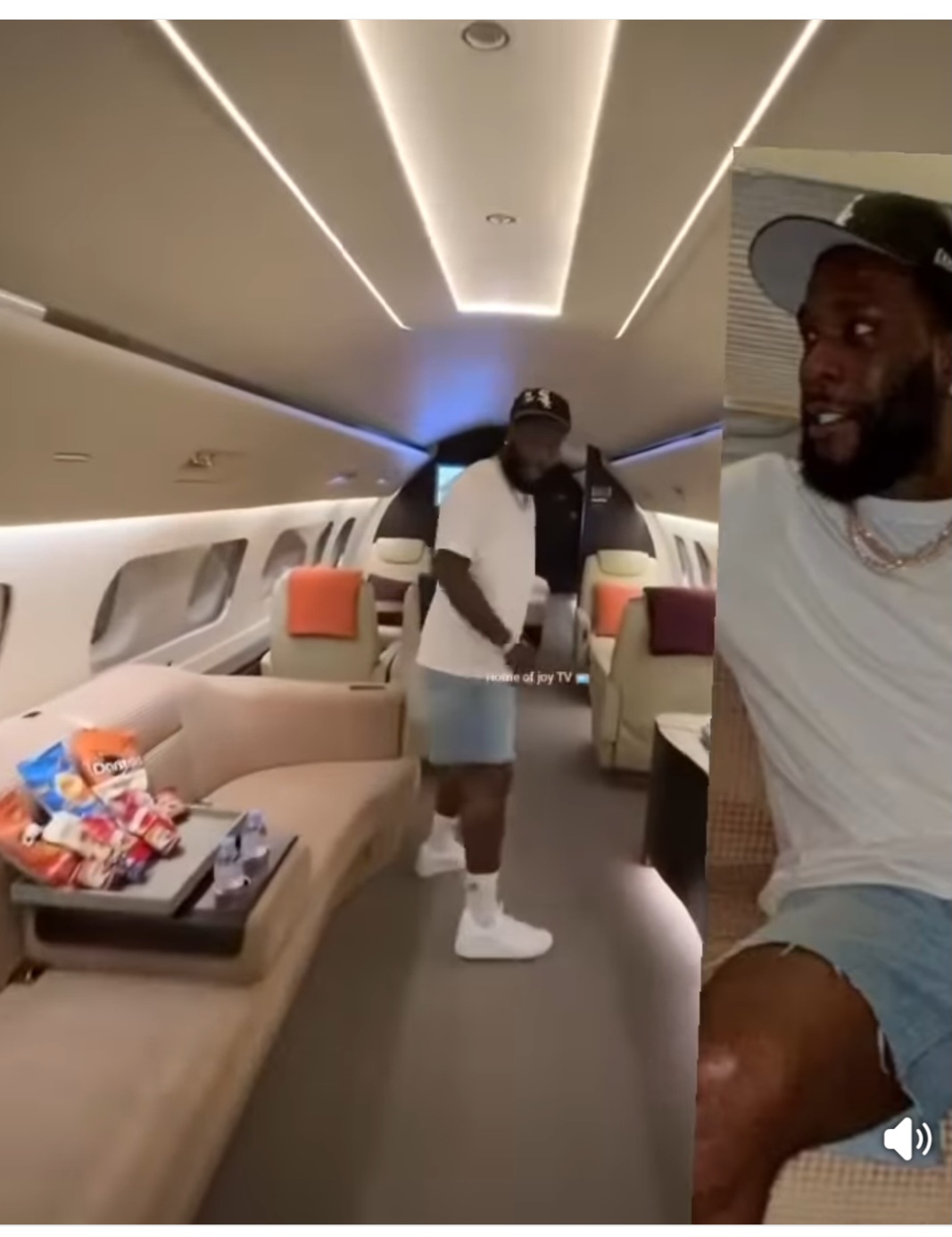 Celebrity Nigerian Singer Burna Boy buys Private Jet.