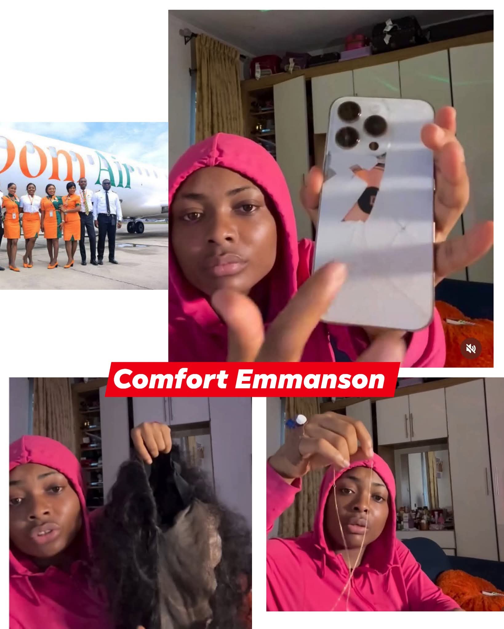 More Drama as Ibom Air Passenger reveals more
