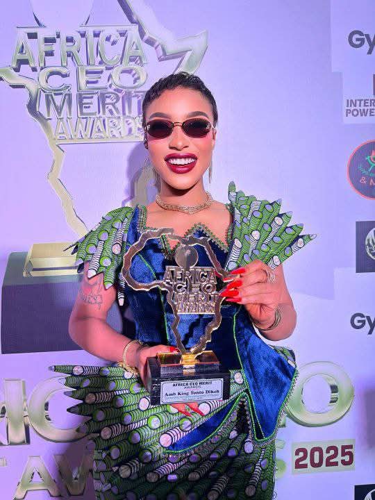 Congratulations to Actress Tonto Dike. 