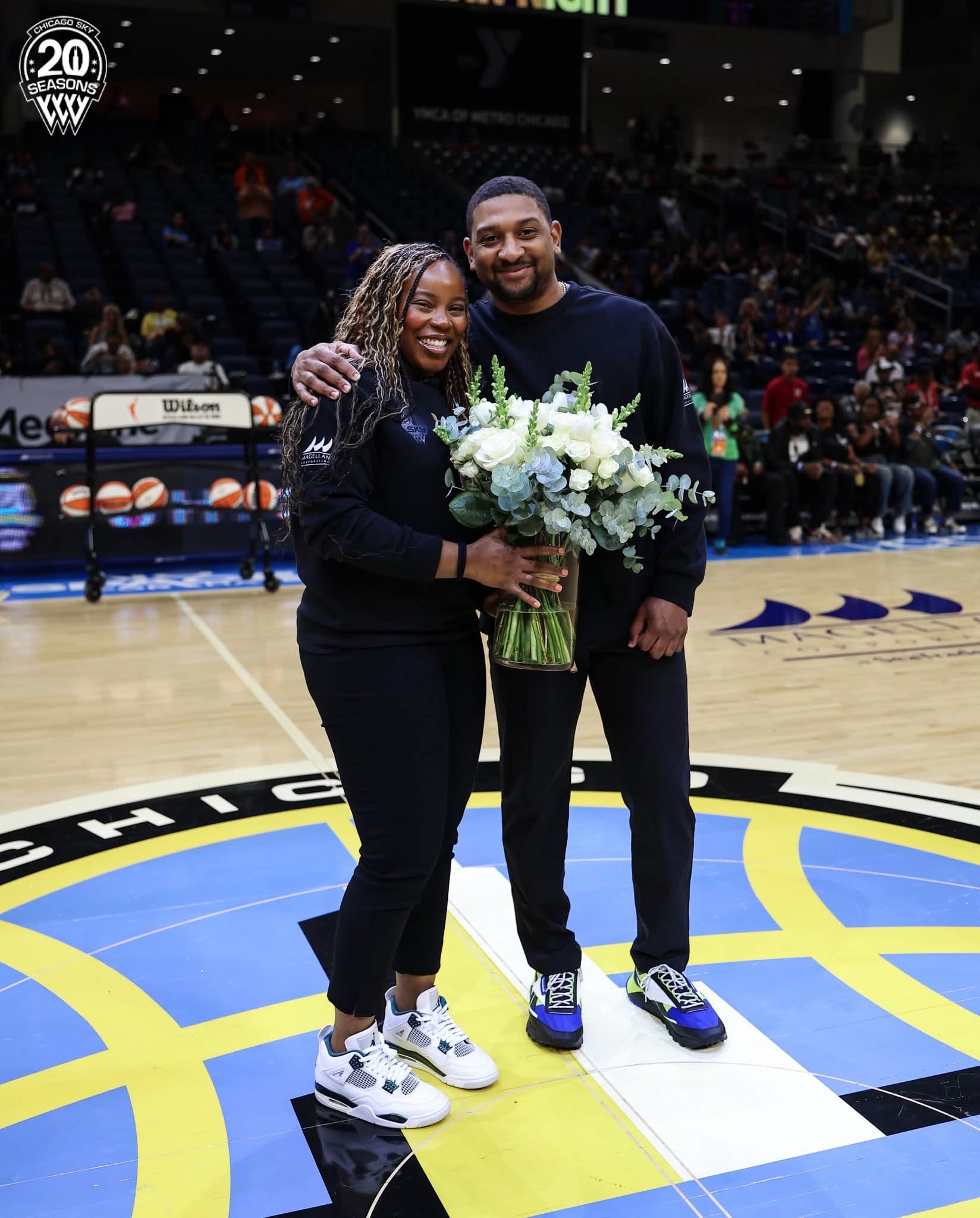 WNBA celebrates Chicago Sky.