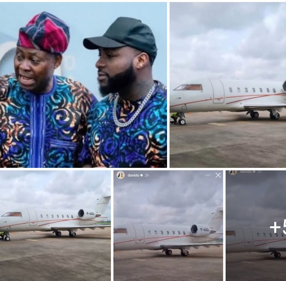 Singer Davido celebrates his father over his recent achievement. 