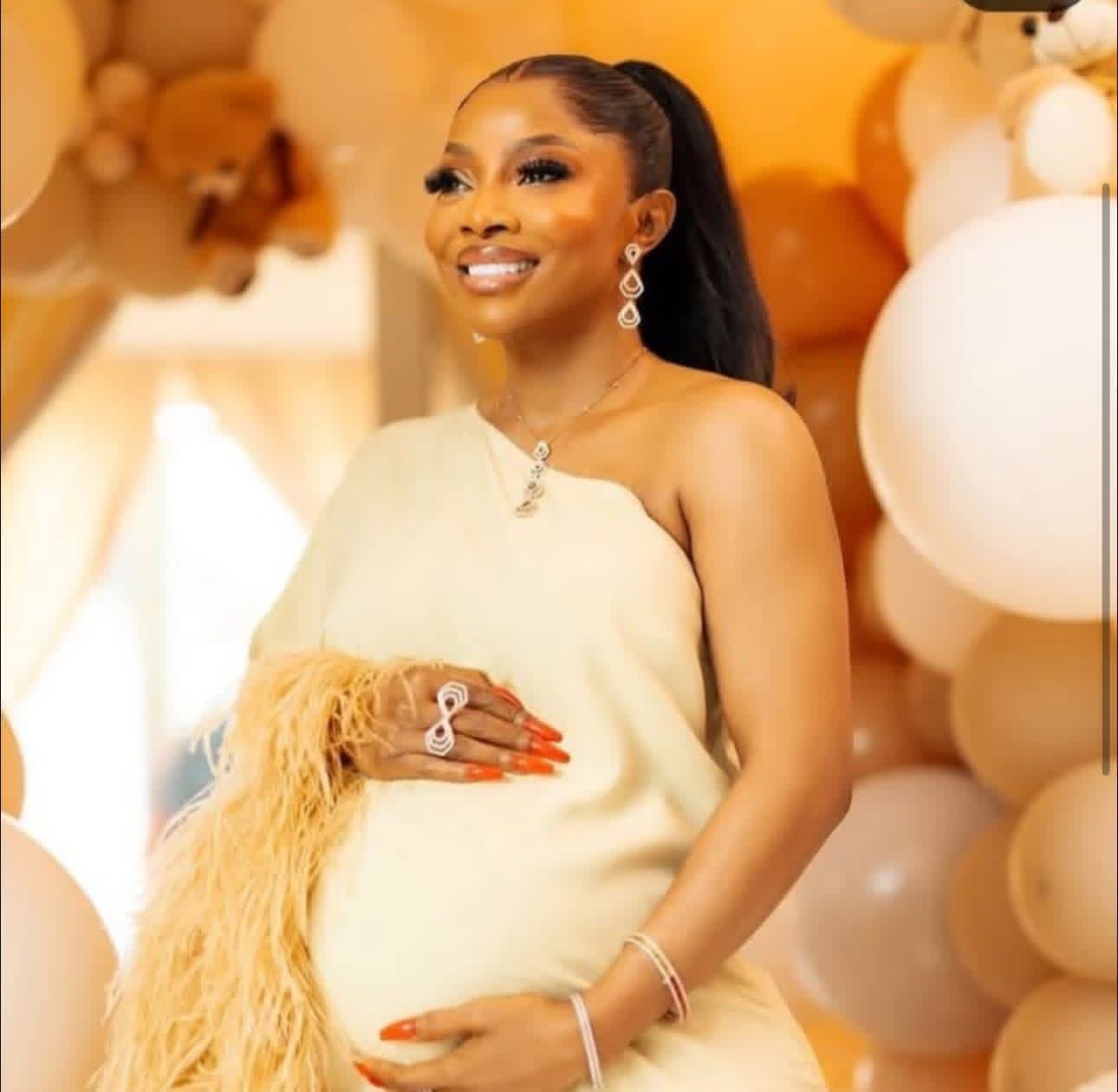 Congratulations to Media personality,  Toke Makinwa. 