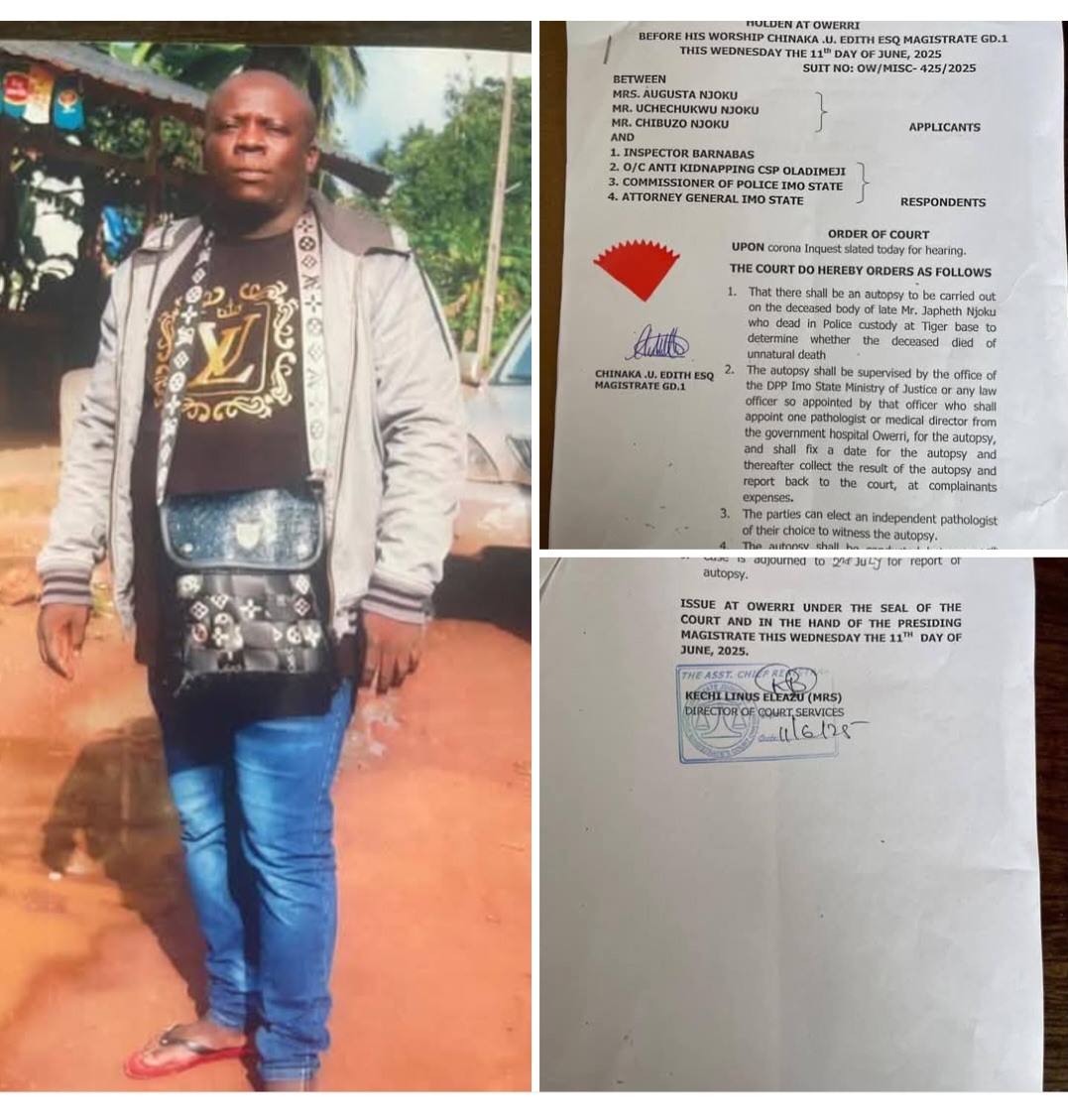 Sad: How Imo State Tiger Base kill young Trader.