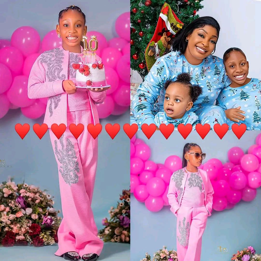 Actress Nuella Njubigbo celebrates her daughter. 