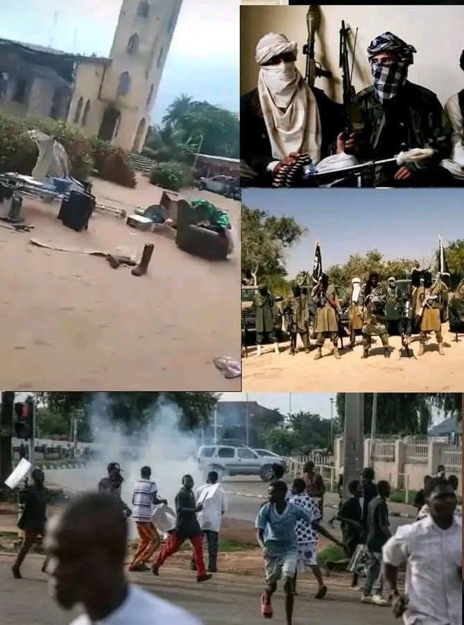 Panic as Gunmen attack church, kill pastors wife.