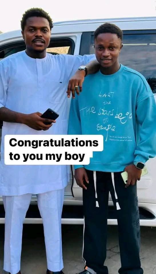 Reactions as Anambra Billionaire,  Blord celebrates one of his clients. 