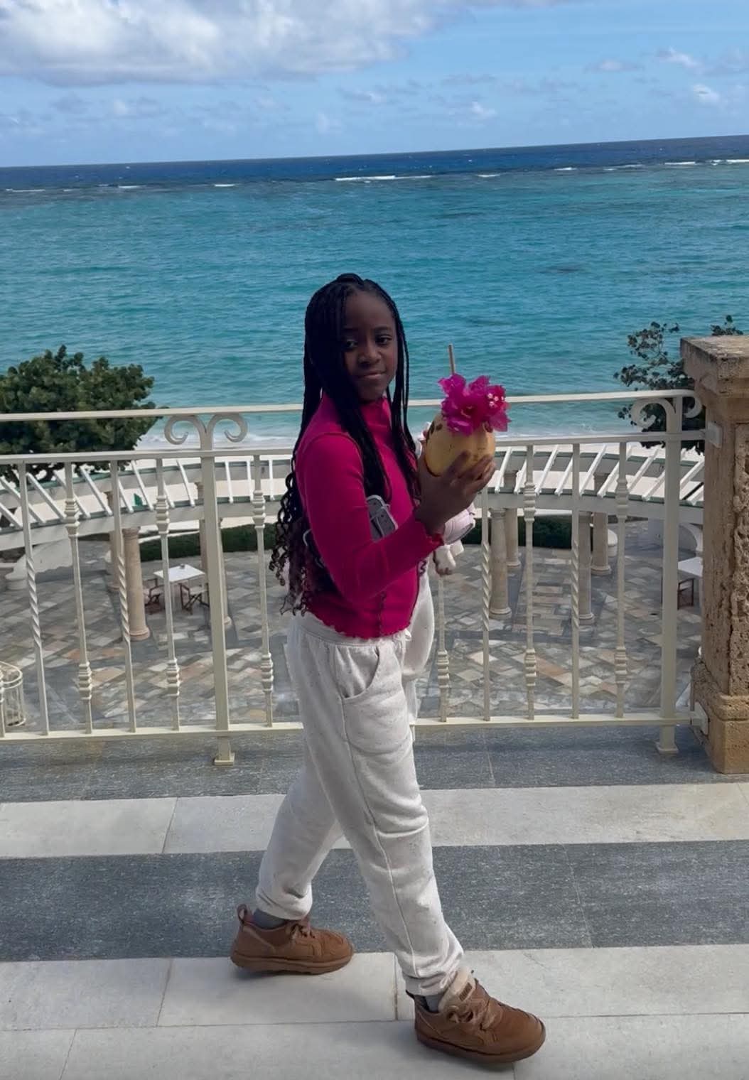 See what Davido did to his second daughter,  Hailey. 