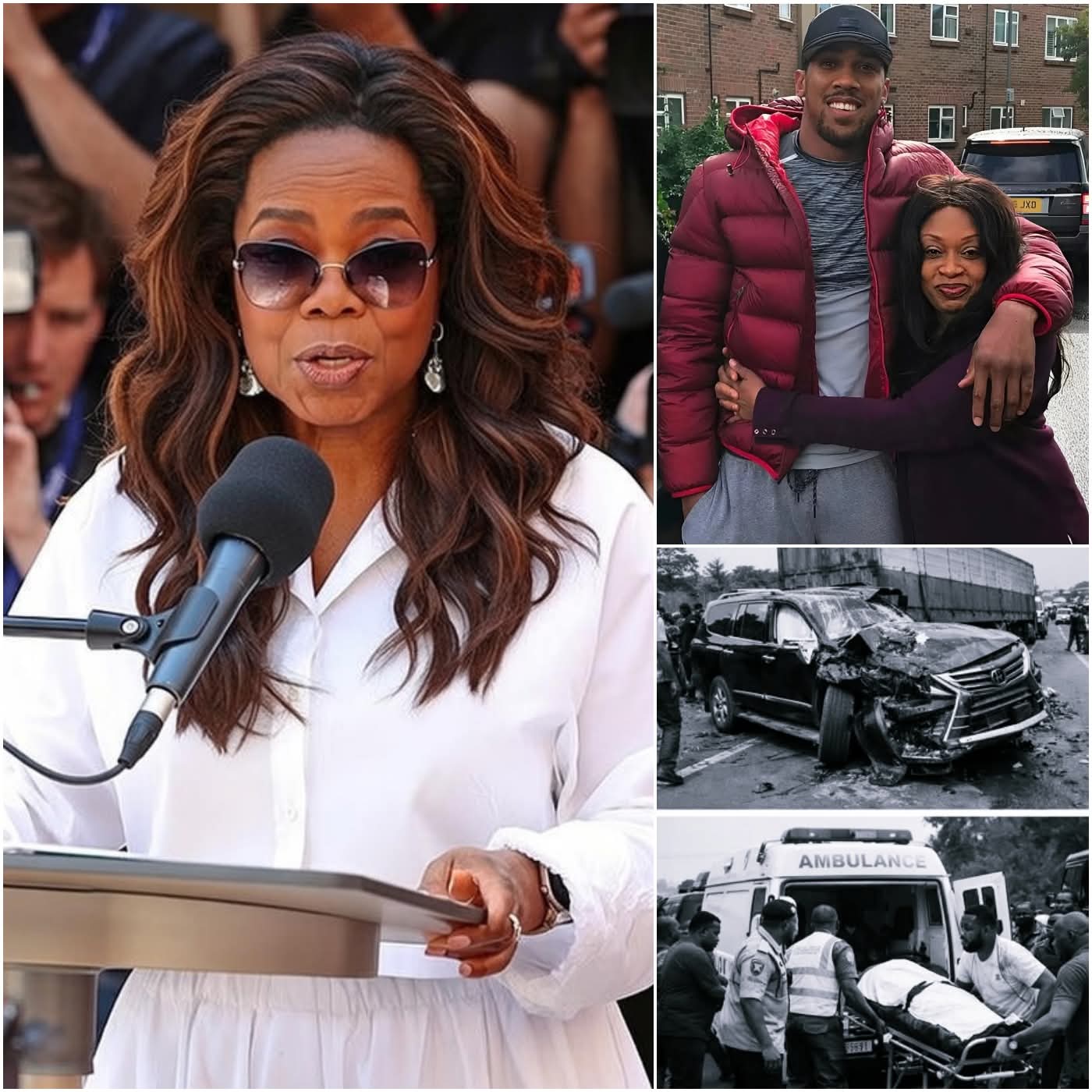 Anthony Joshua's Accident Saga---Mother break Silence  .