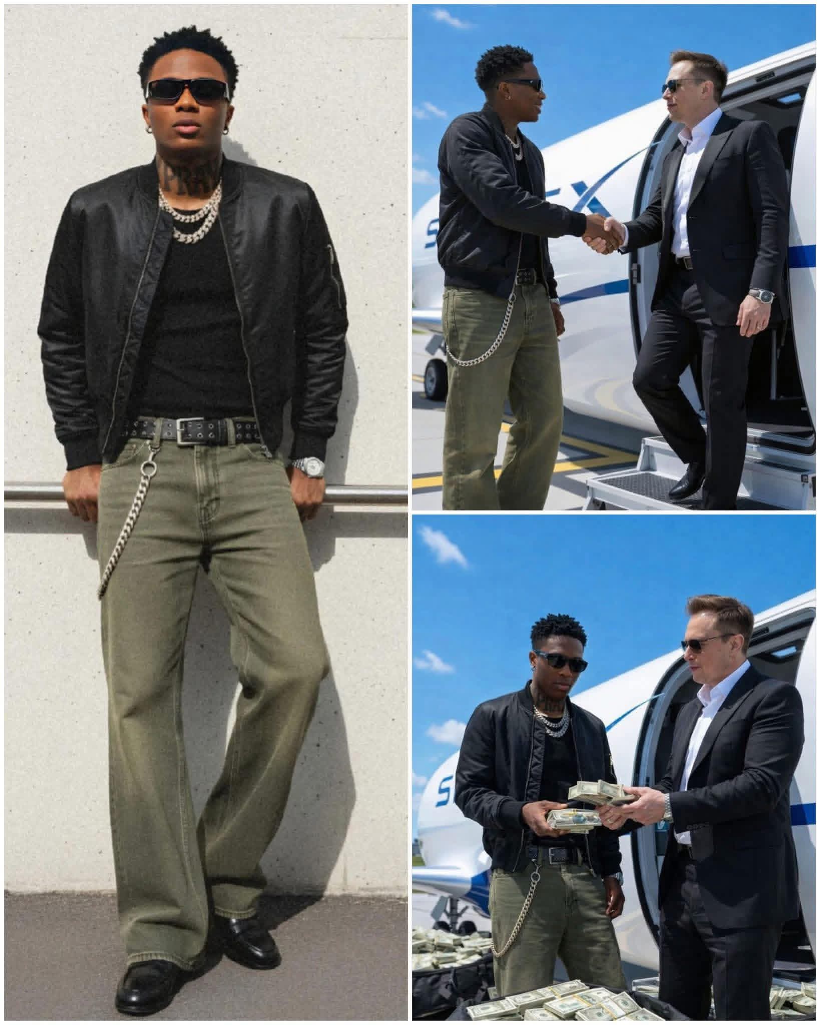 Congratulations to Nigerian celebrity singer, Wizkid.