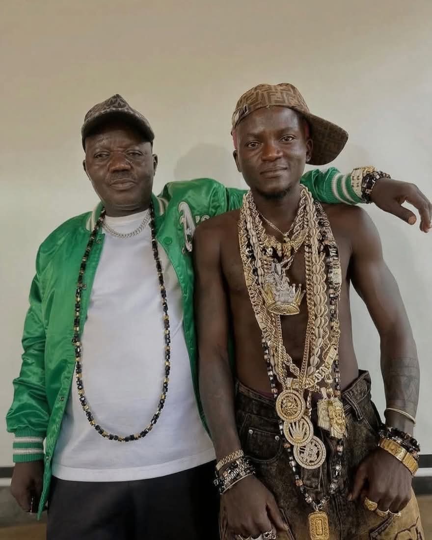Drama as Singer Portable drag his father on social media. 