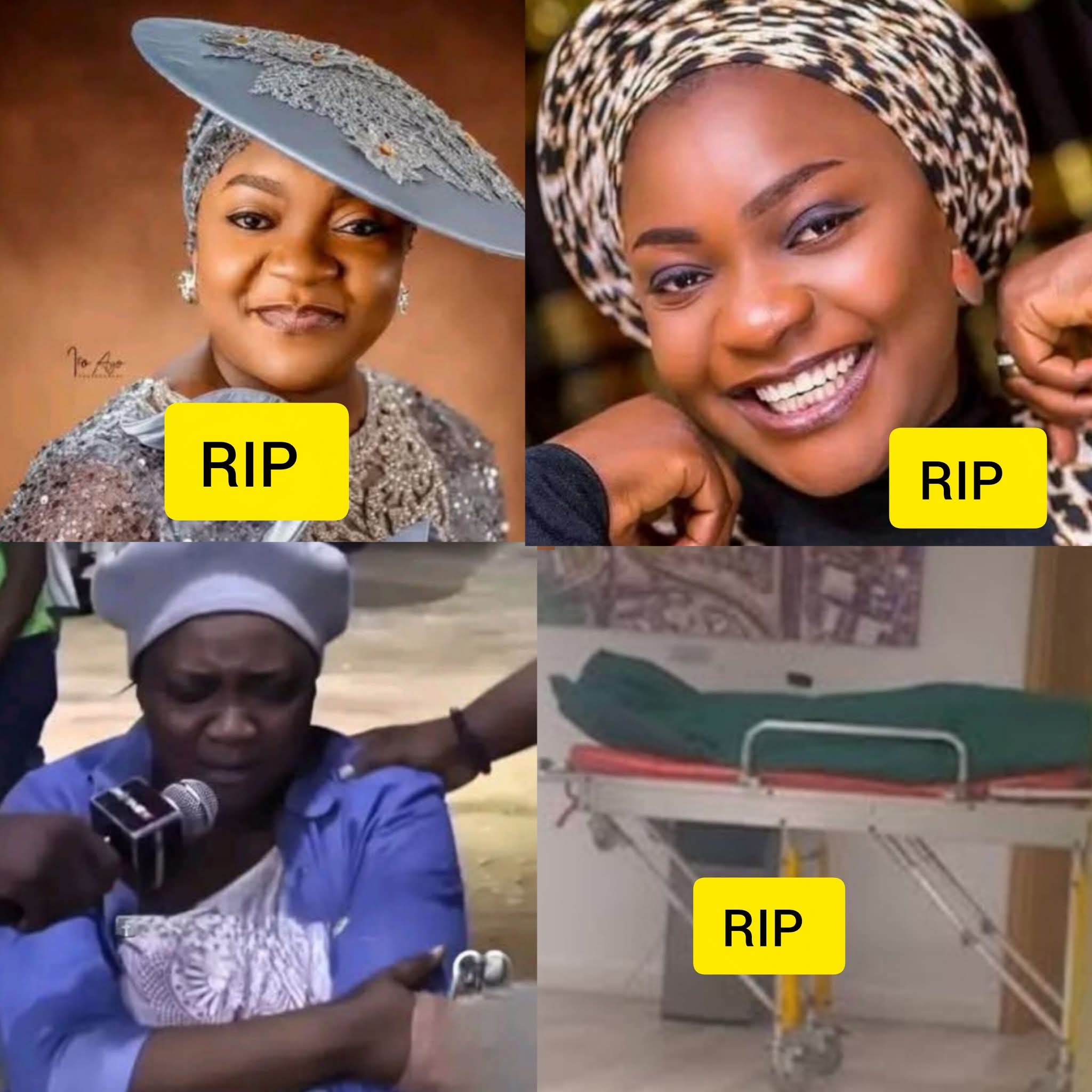 Sad: Nigerian Gospel Singer is dead. 