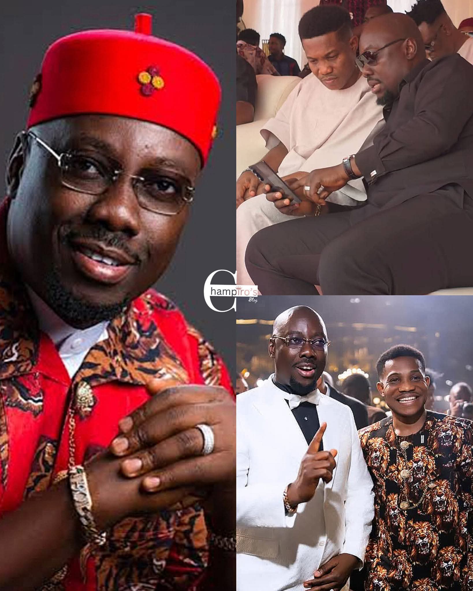 Am born again, says Nigerian Billionaire,  Obi Cubana. 