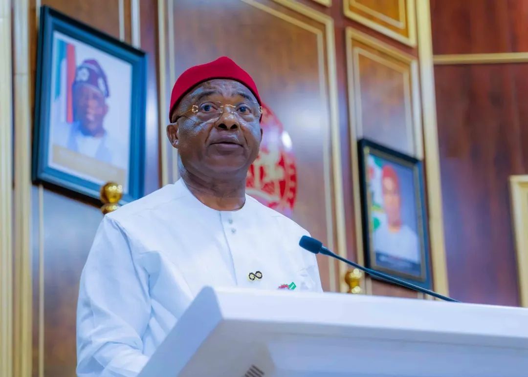 Reactions as Governor  Uzodimma address Security issues. 