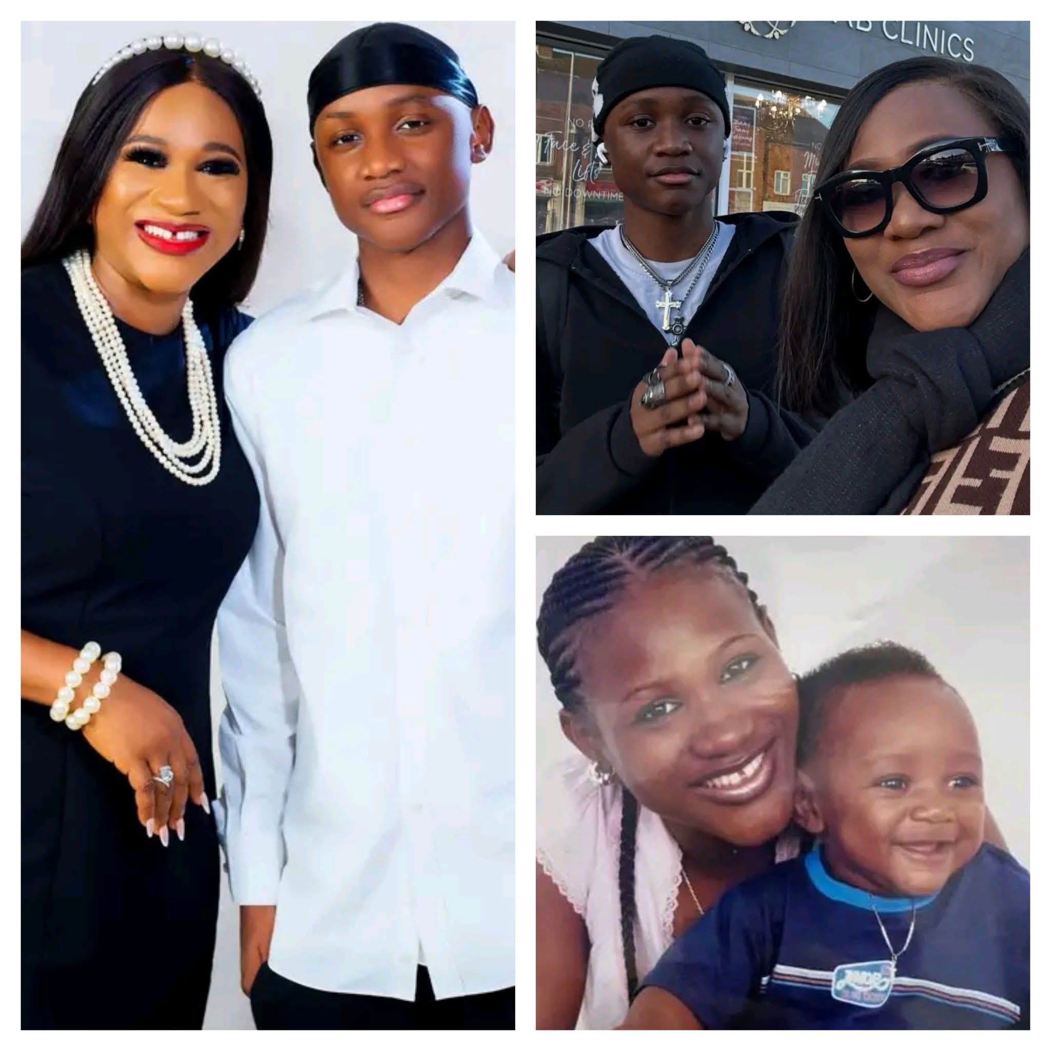 Tuface Idibia's baby mama celebrates her first Son on his birthday. 