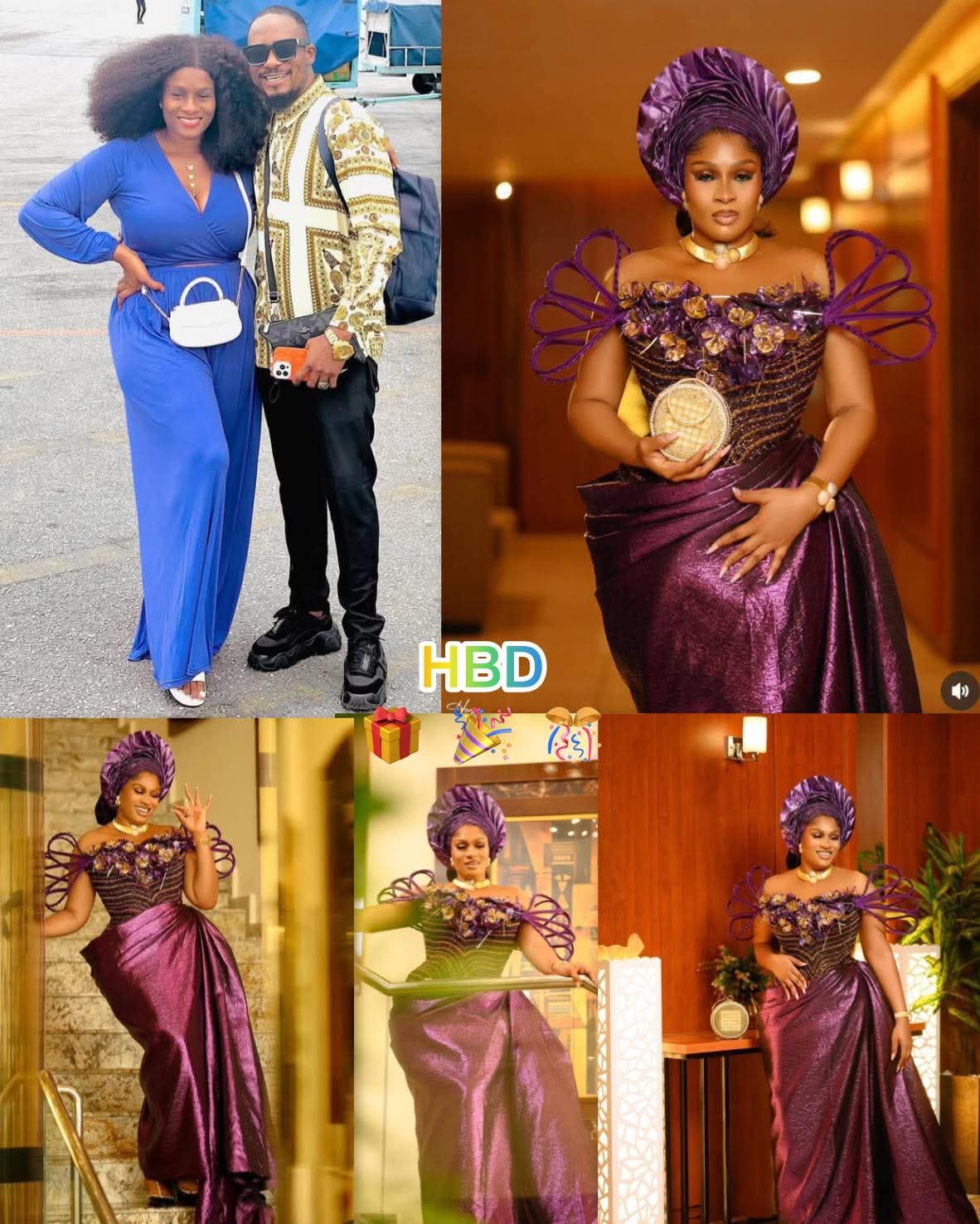 Congratulations to the wife of late Junior POPe