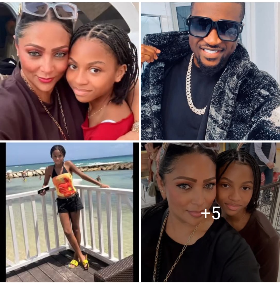 Congratulations to Peter Okoye's daughter. 