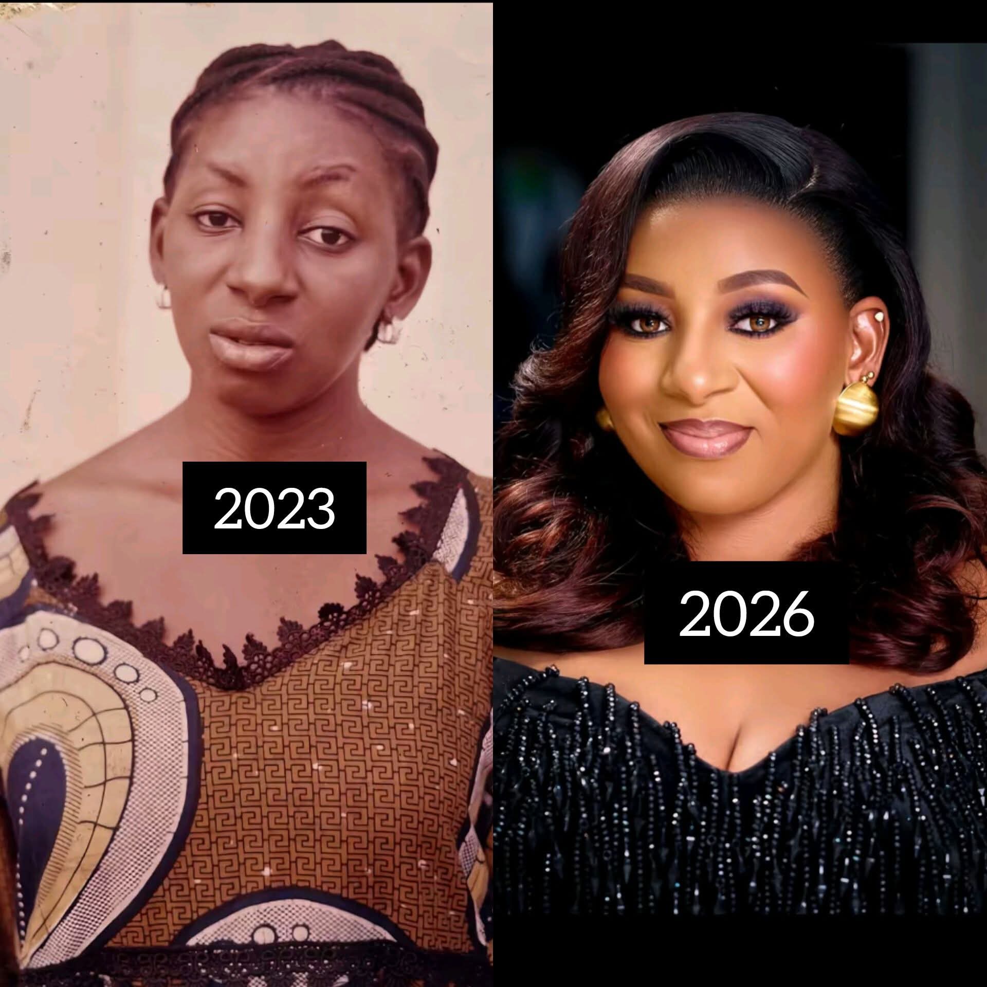 Nigerian woman shares her transformation story.