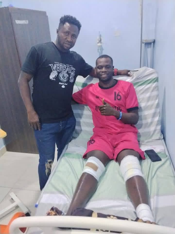 Congratulations to Rivers  United goalkeeper. 