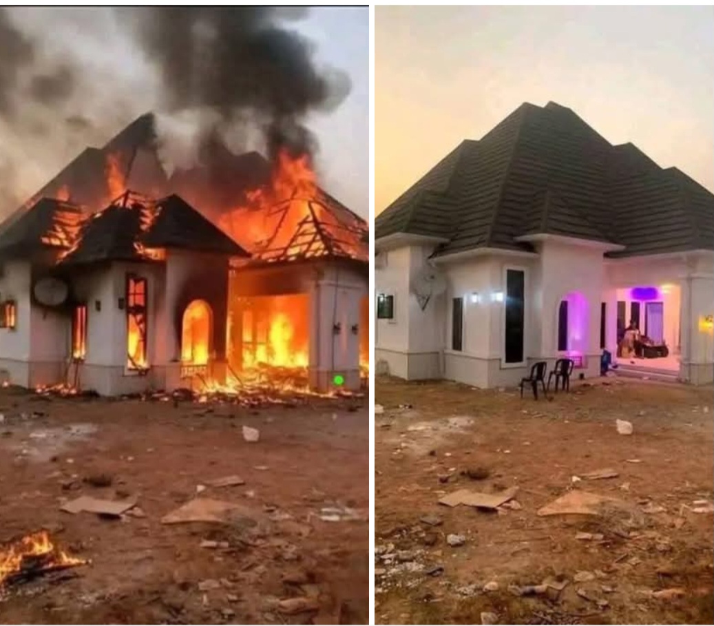 why I set my girlfriend house on fire----Man reveals 