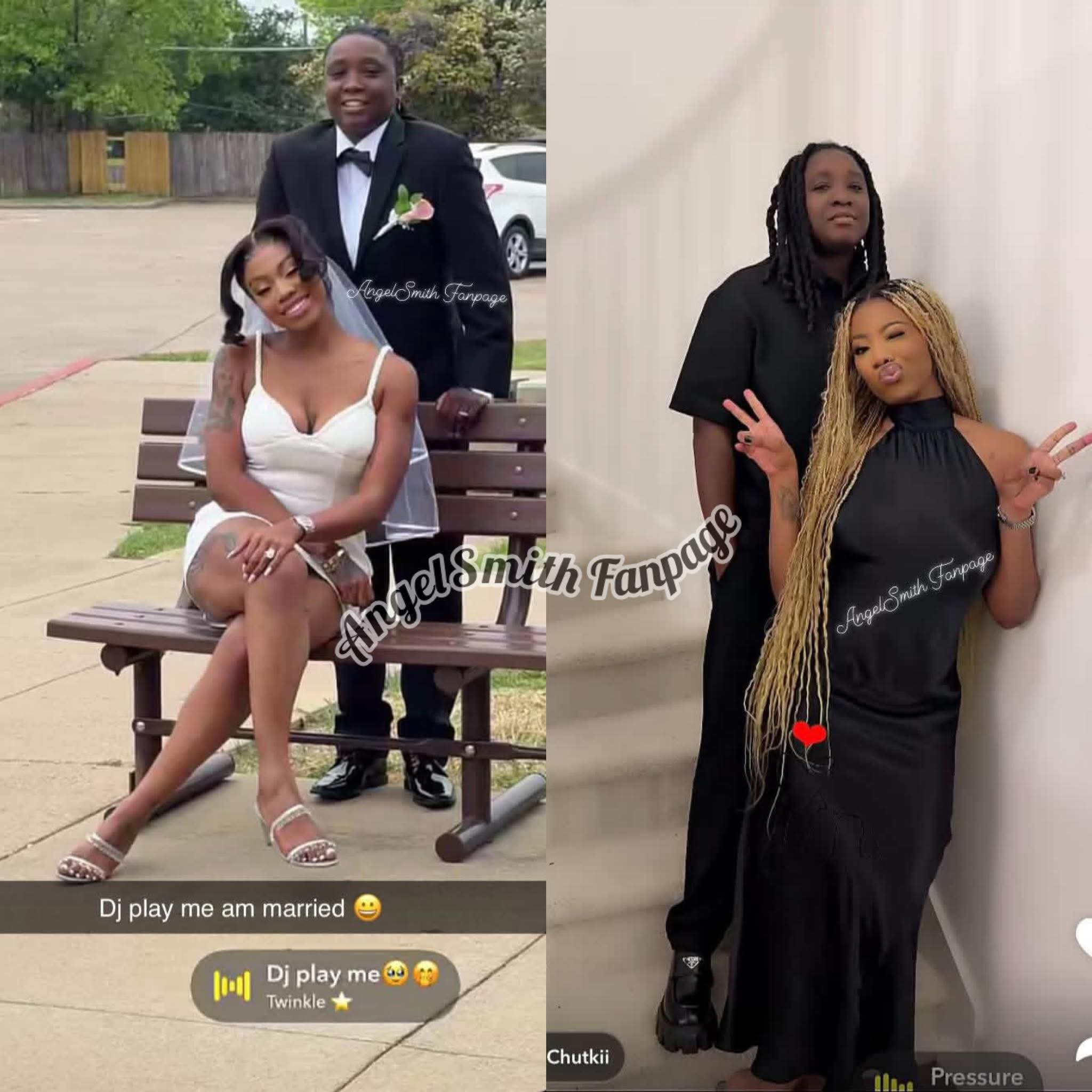 Drama as Bbnaija Angel Smith blasts her female partner. 
