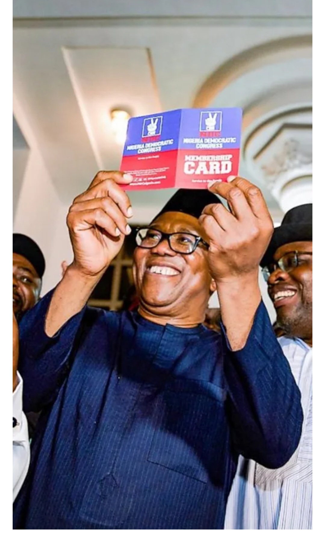 Congratulations to Peter Obi. 