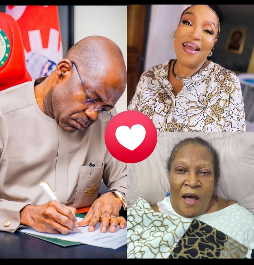 Governor Alex Otti pays hospital bill for  Nollywood Actress. 