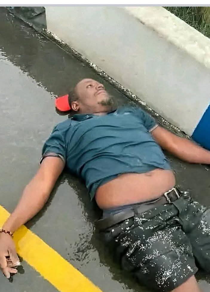 Panic over the death of a Young man 