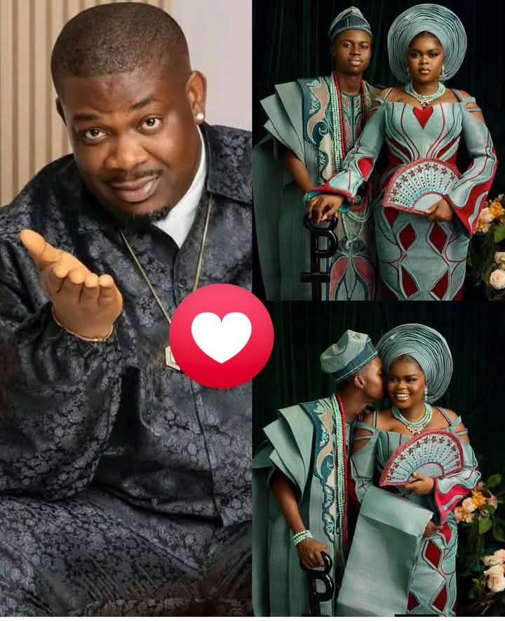 Peller and Jarvis wedding---Don Jazzy surprise the Couple.